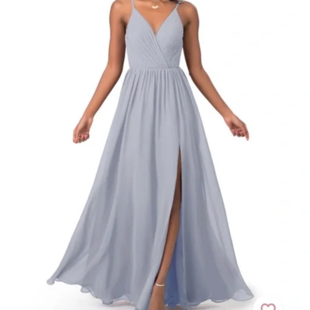 Azazie Dusty Lavendar Bridesmaid dress